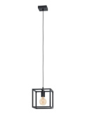 Lampa wisząca Elbrus czarny metal sześcian Lampa wisząca Elbrus czarny metal sześcian