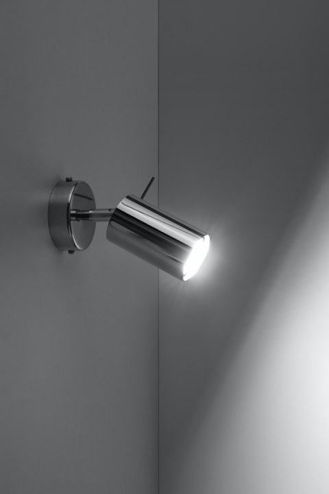 Lampa ścienna kinkiet RING chrom design nowy dom Lampa ścienna kinkiet RING chrom design nowy dom