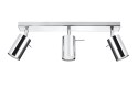 Lampa sufitowa plafon RING 3 chrom design domowy