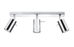 Lampa sufitowa plafon RING 3 chrom design domowy