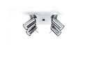 Lampa sufitowa plafon RING 4 chrom design domowy