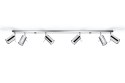 Lampa sufitowa plafon RING 6L chrom design domowy