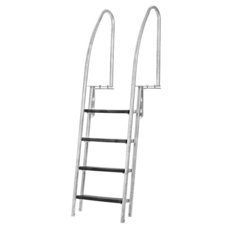 Drabina 185cm do zejścia porcie z jachtu statku pomostu Drabina 185cm do zejścia porcie z jachtu statku pomostu