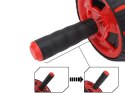 Wałek do ćwiczeń brzucha kółko roller koło + mata Wałek do ćwiczeń brzucha kółko roller koło + mata