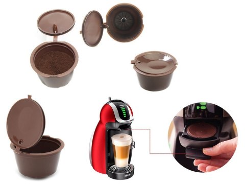 3 szt kapsułek dolce gusto do ekspresu własna kawa 3 szt kapsułek dolce gusto do ekspresu własna kawa