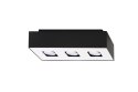 Plafon MONO 3 Czarny sufit sufitowa lampa spot punkt