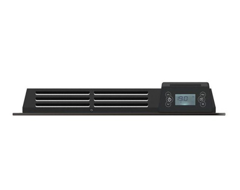 Grzejnik elektryczny antracyt 1000W mat dekoracyjny płaski Grzejnik elektryczny antracyt 1000W mat dekoracyjny płaski