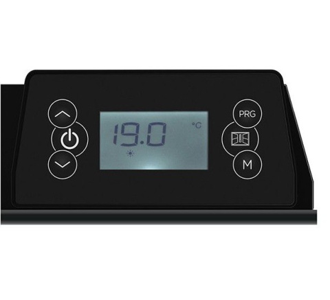 Grzejnik elektryczny 2000W antracyt płaski LCD Grzejnik elektryczny 2000W antracyt płaski LCD