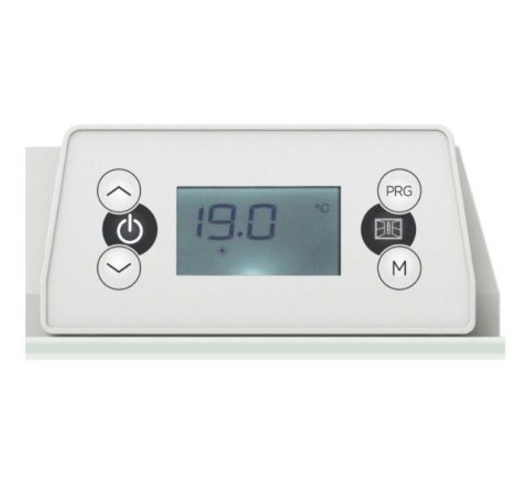 Grzejnik elektryczny biały mat płaski 1000W termostat Grzejnik elektryczny biały mat płaski 1000W termostat