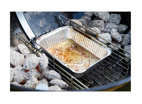 Tacki grilla aluminiowe opak 5 sztuk 26x33cm Tacki grilla aluminiowe opak 5 sztuk 26x33cm