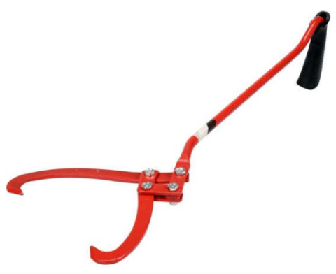 Kleszcze chwytak drewna obracak dł 77cm 28cm leśnik drwal Kleszcze chwytak drewna obracak dł 77cm 28cm leśnik drwal