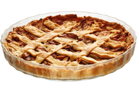 Forma pieczenia szkło żaroodporne tarta 27cm KLASYK Forma pieczenia szkło żaroodporne tarta 27cm KLASYK