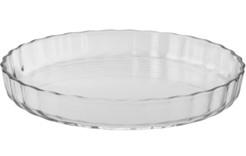 Forma pieczenia szkło żaroodporne tarta 27cm KLASYK Forma pieczenia szkło żaroodporne tarta 27cm KLASYK