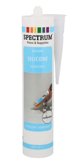 Silikon bezbarwny 280ml sanitarny wodoodporny uszczelnia szpary Silikon bezbarwny 280ml sanitarny wodoodporny uszczelnia szpary