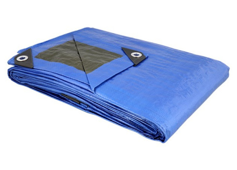 Plandeka 300 cm x 400 cm MINOWA oczkowana niebieska 100g Plandeka 300 cm x 400 cm MINOWA oczkowana niebieska 100g