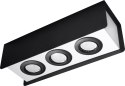 Plafon STEREO 3 Czarny Plafon STEREO 3 Czarny