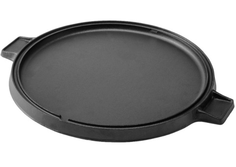 Grill płyta żeliwna dwustronna 43cm na ognisko szczotka Grill płyta żeliwna dwustronna 43cm na ognisko szczotka