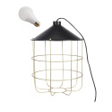 LED Lampa stołowa JULES loft E27 czarna metal LED Lampa stołowa JULES loft E27 czarna metal