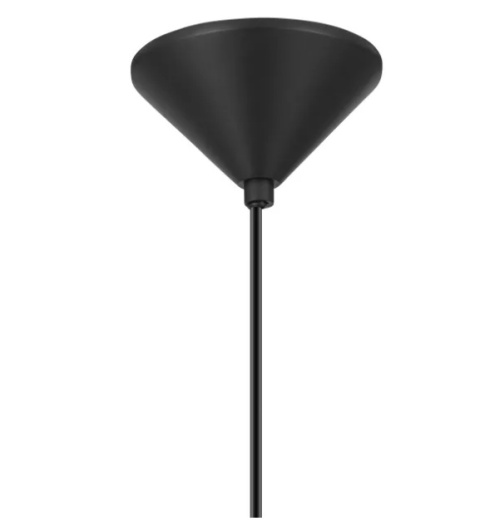 LED Lampa wisząca SOPHIA E27 czarna metal LED Lampa wisząca SOPHIA E27 czarna metal