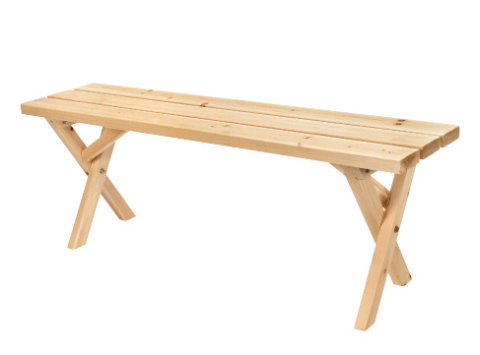 Siedzisko ławka sosna 120cm 30cm 43cm do pomalowania Siedzisko ławka sosna 120cm 30cm 43cm do pomalowania