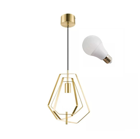 LED Lampa wisząca AURORA E27 35cm złota LED Lampa wisząca AURORA E27 35cm złota