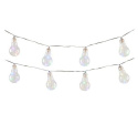 Girlanda 15 lamp Solarna BULB LED 4,8m czujka Tealight4  