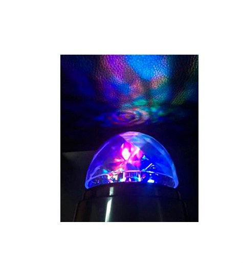 LED Lampa UFO disco obrotowa rgb tealight4 LED Lampa UFO disco obrotowa rgb tealight4