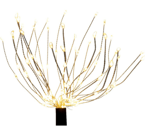 LED Lampa solarna ogrodowa wbijana IP44 83cm Tealight4 LED Lampa solarna ogrodowa wbijana IP44 83cm Tealight4