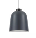 LED Lampa wisząca Madison 18cm E27 metalowa grafit LED Lampa wisząca Madison 18cm E27 metalowa grafit