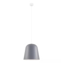 LED Lampa wisząca Madison 38cm E27 metalowa szara LED Lampa wisząca Madison 38cm E27 metalowa szara