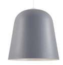 LED Lampa wisząca Madison 38cm E27 metalowa szara LED Lampa wisząca Madison 38cm E27 metalowa szara