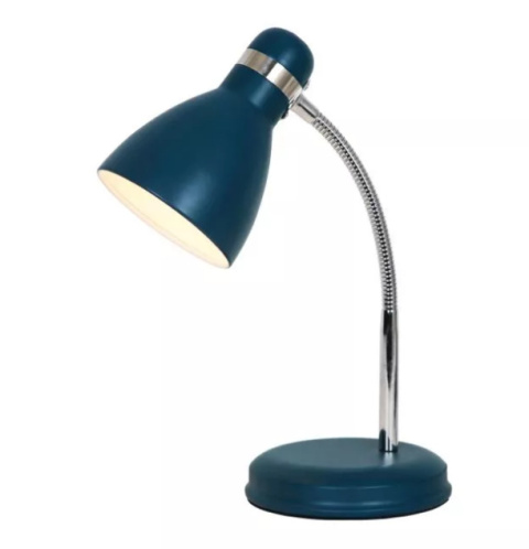 LED Lampa biurkowa SIMON E27 31cm niebieska regulowana LED Lampa biurkowa SIMON E27 31cm niebieska regulowana