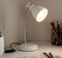 LED Lampa biurkowa SIMON E27 31cm biała regulowana LED Lampa biurkowa SIMON E27 31cm biała regulowana