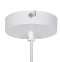 LED Lampa wisząca Joe 35cm E27 biała metal LED Lampa wisząca Joe 35cm E27 biała metal