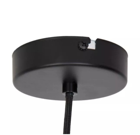 LED Lampa wisząca SUSAN 22cm E27 czarna ceramiczna metal LED Lampa wisząca SUSAN 22cm E27 czarna ceramiczna metal