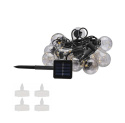 Girlanda 15 lamp Solarna BULB LED 4,8m czujka Tealight4  
