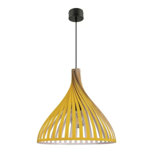 LED Lampa wisząca AMILA ażurowa E27 żółta LED Lampa wisząca AMILA ażurowa E27 żółta