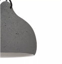 LED Lampa wisząca SUSAN 22cm E27 szara ceramiczna metal LED Lampa wisząca SUSAN 22cm E27 szara ceramiczna metal