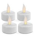 LED Lampa solarna 5szt kule białe śr 9cm LED IP44 tealight4ZWY