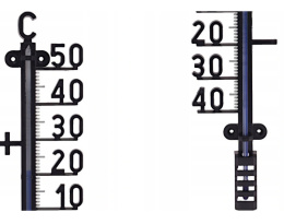 Termometr balkonowy ABS -40 do +50 41cm XXL tworzywo