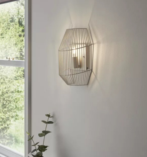 LED Lampa kinkiet Hera E14 biała ścienna dyskretna biel LED Lampa kinkiet Hera E14 biała ścienna dyskretna biel