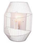 LED Lampa kinkiet Hera E14 biała ścienna dyskretna biel LED Lampa kinkiet Hera E14 biała ścienna dyskretna biel