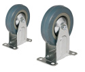 Koła jezdne stałe Szer 18 x Wys 70 x śr 50 mm guma 2szt Koła jezdne stałe Szer 18 x Wys 70 x śr 50 mm guma 2szt