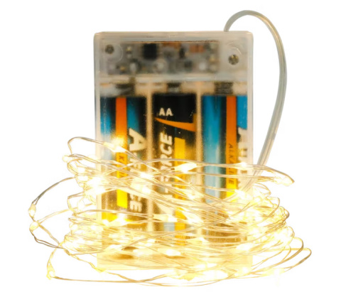 Sznur LED cienki girlanda 100szt 5m LED lampeczki Sznur LED cienki girlanda 100szt 5m LED lampeczki