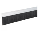 Listwa uszczelniająca FOXI ALU 125cm szczotka wys 76mm Listwa uszczelniająca FOXI ALU 125cm szczotka wys 76mm
