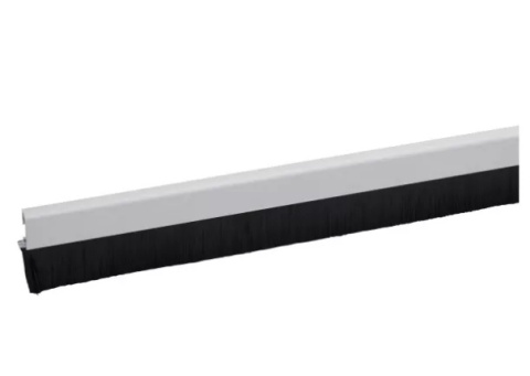 Listwa uszczelniająca FOXI ALUMINIUM 1m drzwi szczotka 45mm Listwa uszczelniająca FOXI ALUMINIUM 1m drzwi szczotka 45mm