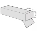 Uszczelka uszczelnia FOXI GREY 6,5m pianka z taśmą 20mm Uszczelka uszczelnia FOXI GREY 6,5m pianka z taśmą 20mm
