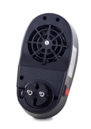 Termowentylator 400W podróż mały lekki czarny Termowentylator 400W podróż mały lekki czarny