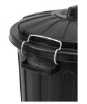 Zamykany kubeł BLACK wodę deszczówka 70l kosz śmieci Zamykany kubeł BLACK wodę deszczówka 70l kosz śmieci