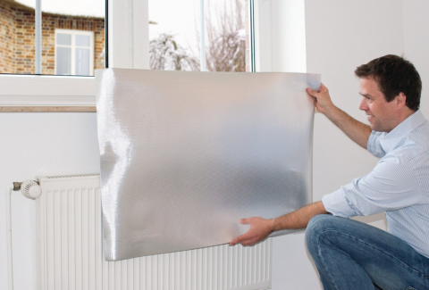 3m 50cm Ekran zagrzejnikowa pianka 3mm ALU połysk refleksyjna 3m 50cm Ekran zagrzejnikowa pianka 3mm ALU połysk refleksyjna